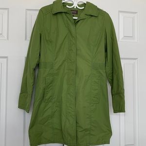 Green fall/spring coat